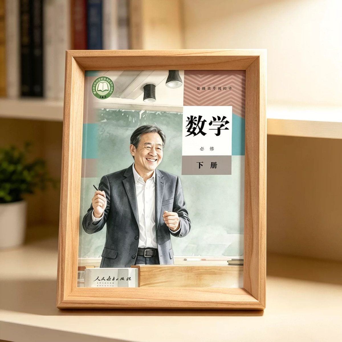 教师节贺卡书法相框定制