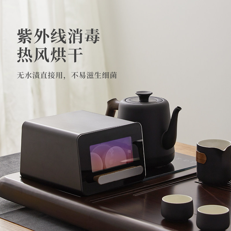 鸣盏电水壶家用小型不锈钢烧水壶泡茶专用全自动上水壶保温一体