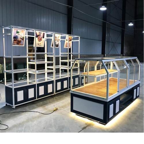 实木面包柜面包展柜展示柜蛋糕模型柜中岛柜边柜铁艺面包货架