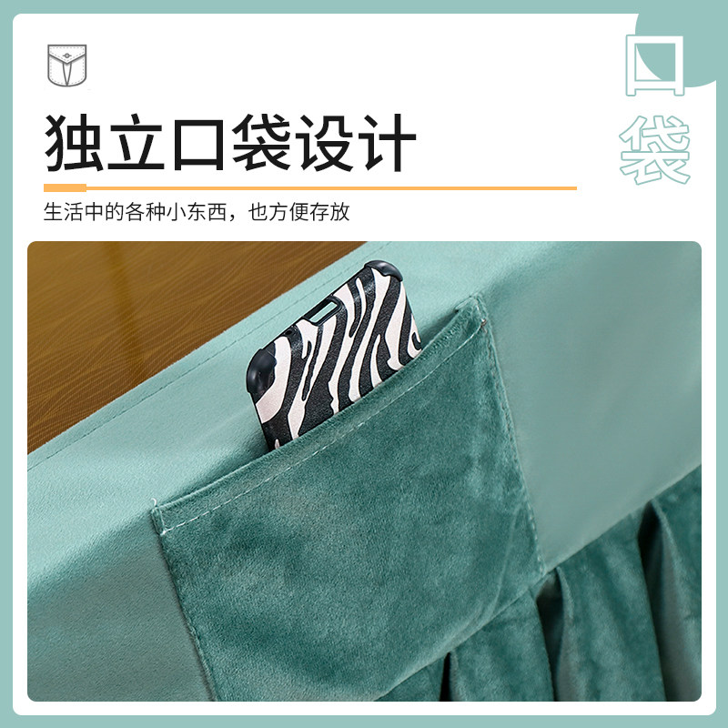 烤火罩2025新款长方形电炉罩套网红取暖桌套电暖床包家用桌布罩