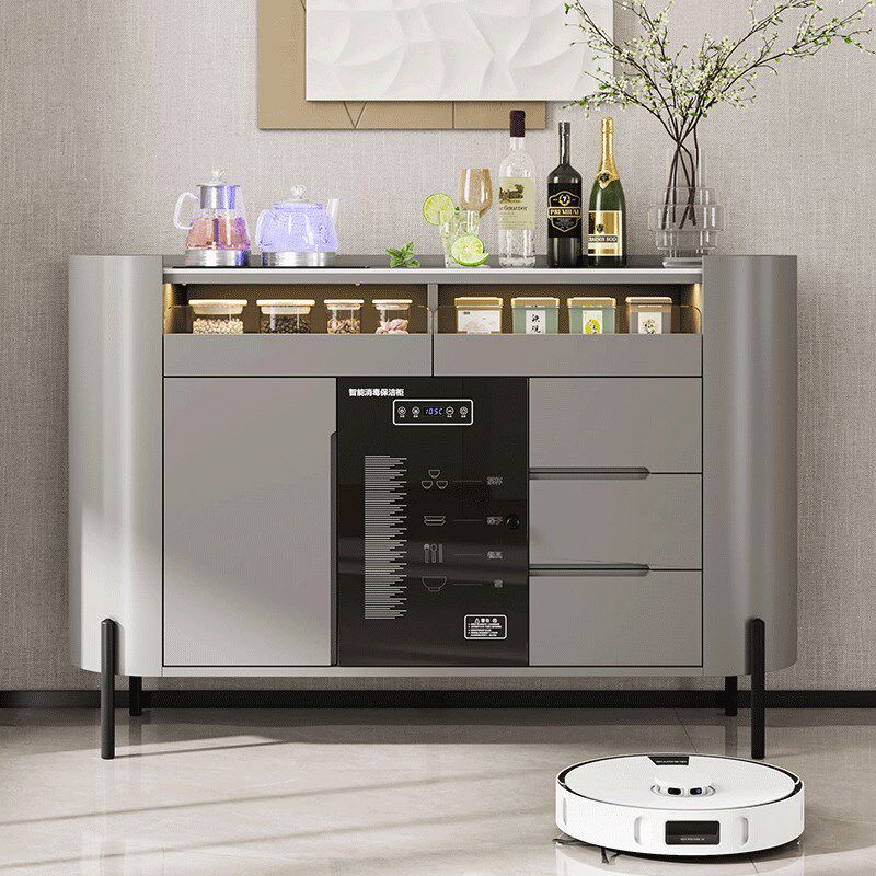 台式茶吧机新款智能小型桌面客厅2024家用餐边柜子一体自动上水
