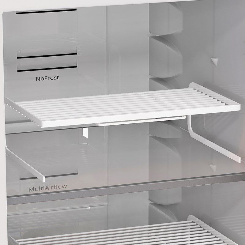 厨房冰箱置物架内部收纳神器分层架冰柜盒隔断橱柜内架子柜子隔层