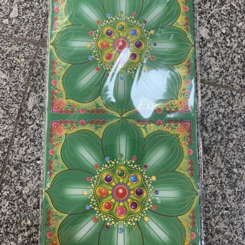 38*19 彩色大琉璃双面满金厚纸文化用品红粉色手工折金纸1捆400张