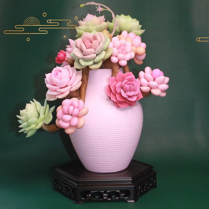 花盆花瓶底座鱼缸奇石盆景茶壶仿古底托防水塑料托盘花托花架花座