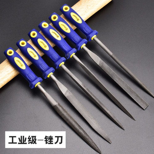 锉刀金属钢锉打磨工具半 圆锉木工锉子三角磨铁套装迷你什锦矬子