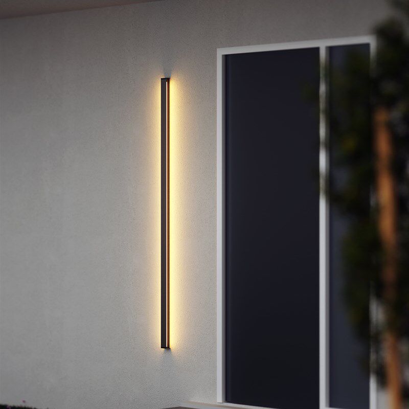 户外壁灯 防水极简长条庭院室外洗墙灯led阳台别墅外墙灯大门前灯