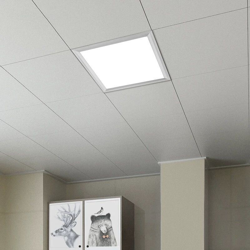西顿照明led灯盘一体化格栅灯平板灯600x600集成吊顶面板灯60x60