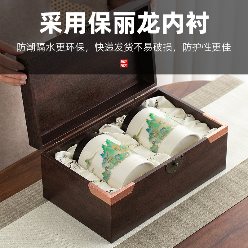 茶叶罐包装盒空礼盒装空盒子礼品盒中式通用订制红茶白茶龙井绿茶