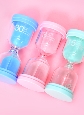儿童沙漏计时器 30分钟学生创意3分钟时间刷牙计时迷你摆件礼物