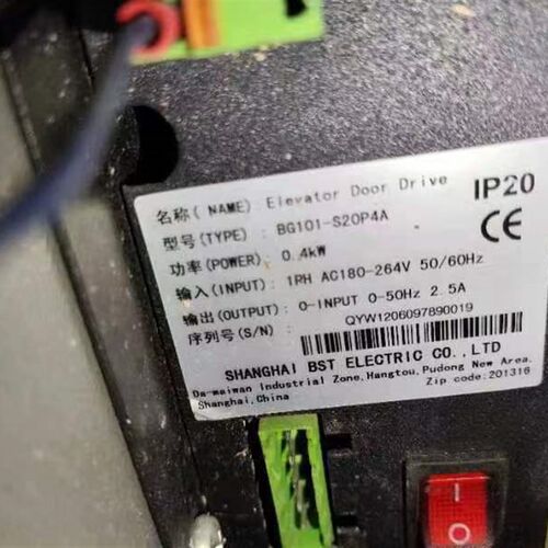 电梯配件贝斯特门机蒂森轿门门机控制器变频器BG101-S20P4A全新