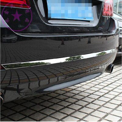 11-13款宝马5系F18改装后下杠饰条520li525li528LI车门防撞亮条贴