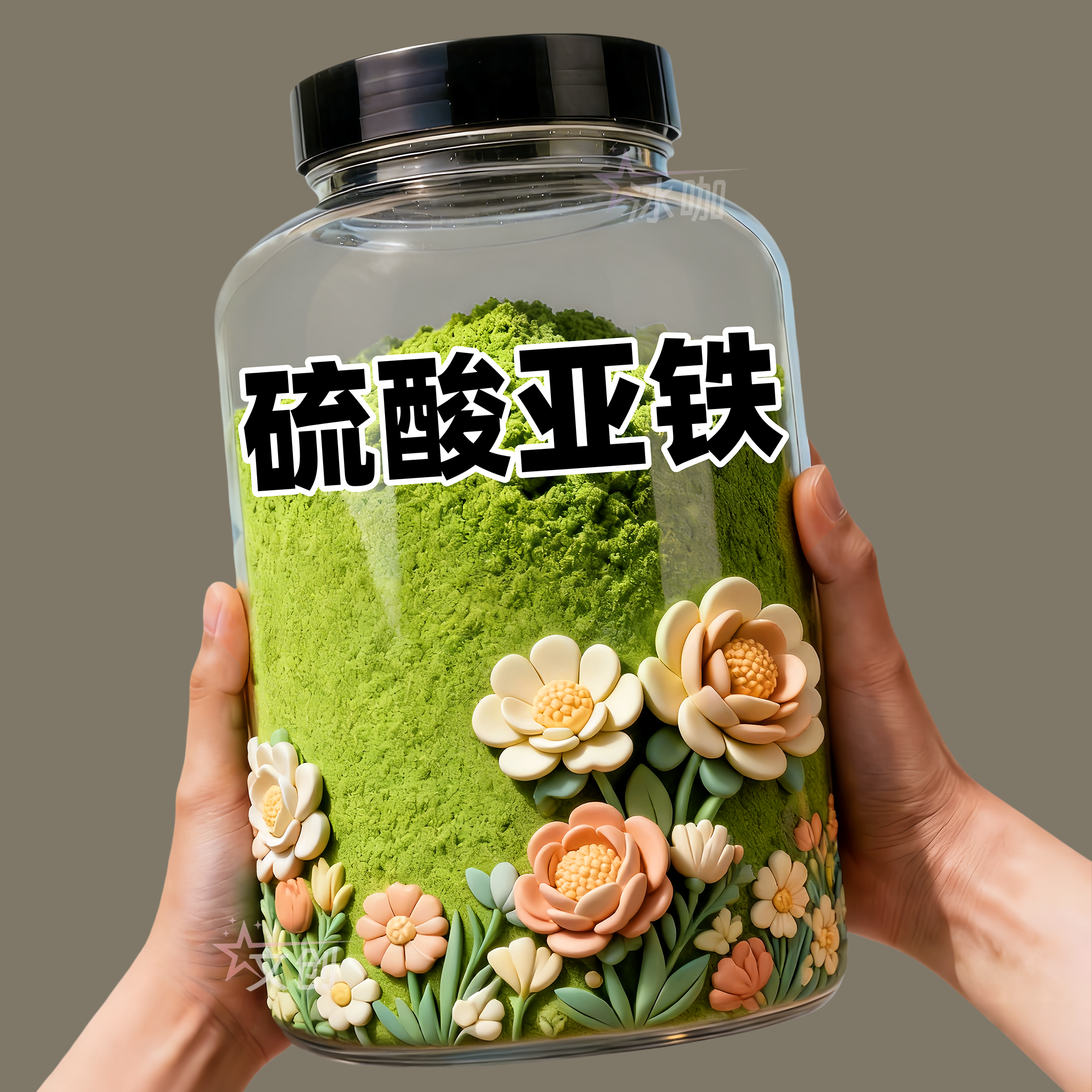硫酸亚铁正牌正品酸性土壤通用型养花防黄叶植物果树铁树水溶补铁