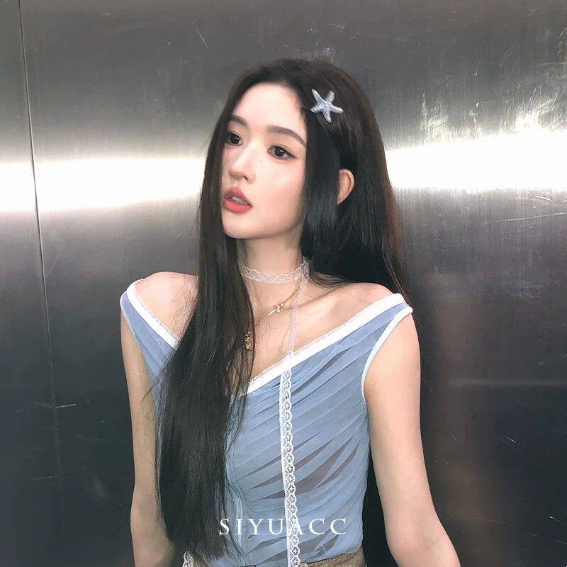 王玉雯同款白色蕾丝颈链choker甜美纯欲风少女氛围感项链脖链配饰