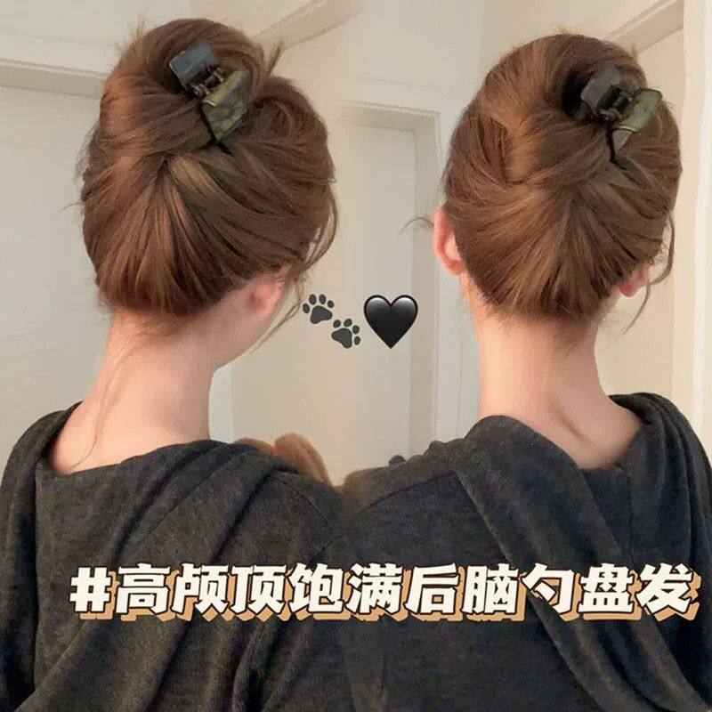 比大抓能抓~新款高马尾抓夹女发抓夹子高级感盘发发夹丸子头头饰