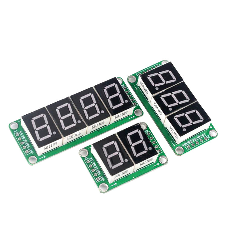 数码管模块74HC595静态驱动8段数码管显示模块无缝串联0.5英寸图片