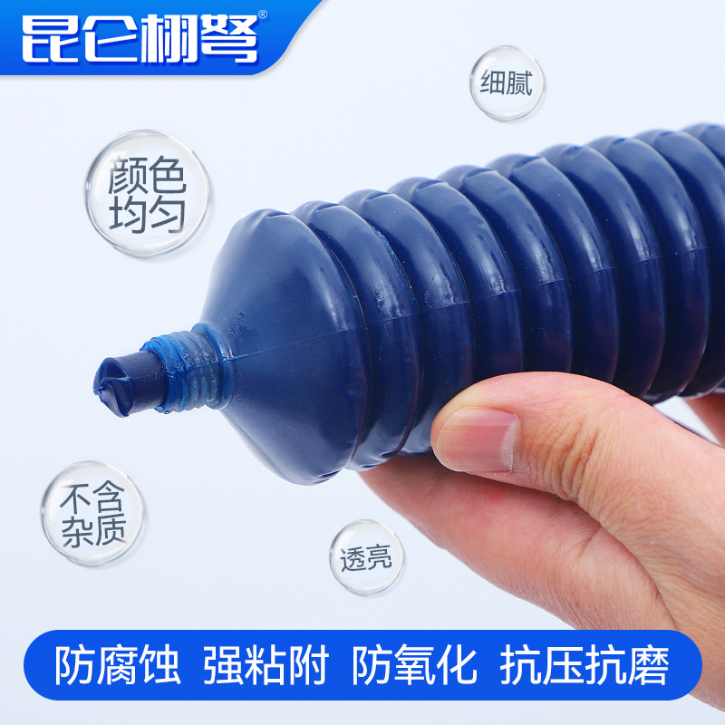 昆仑栩弩黄油润滑脂耐高温耐磨毛毛虫黄油弹锂基脂挖掘机工程机械