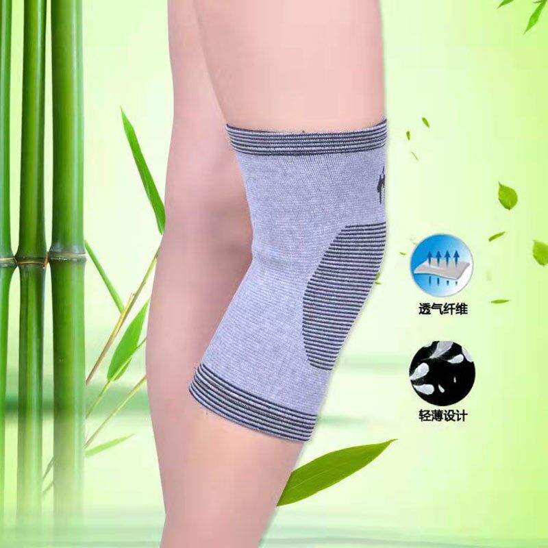 【防老寒腿】竹炭护膝春夏季关节护膝盖男女士薄款透气护漆老年人