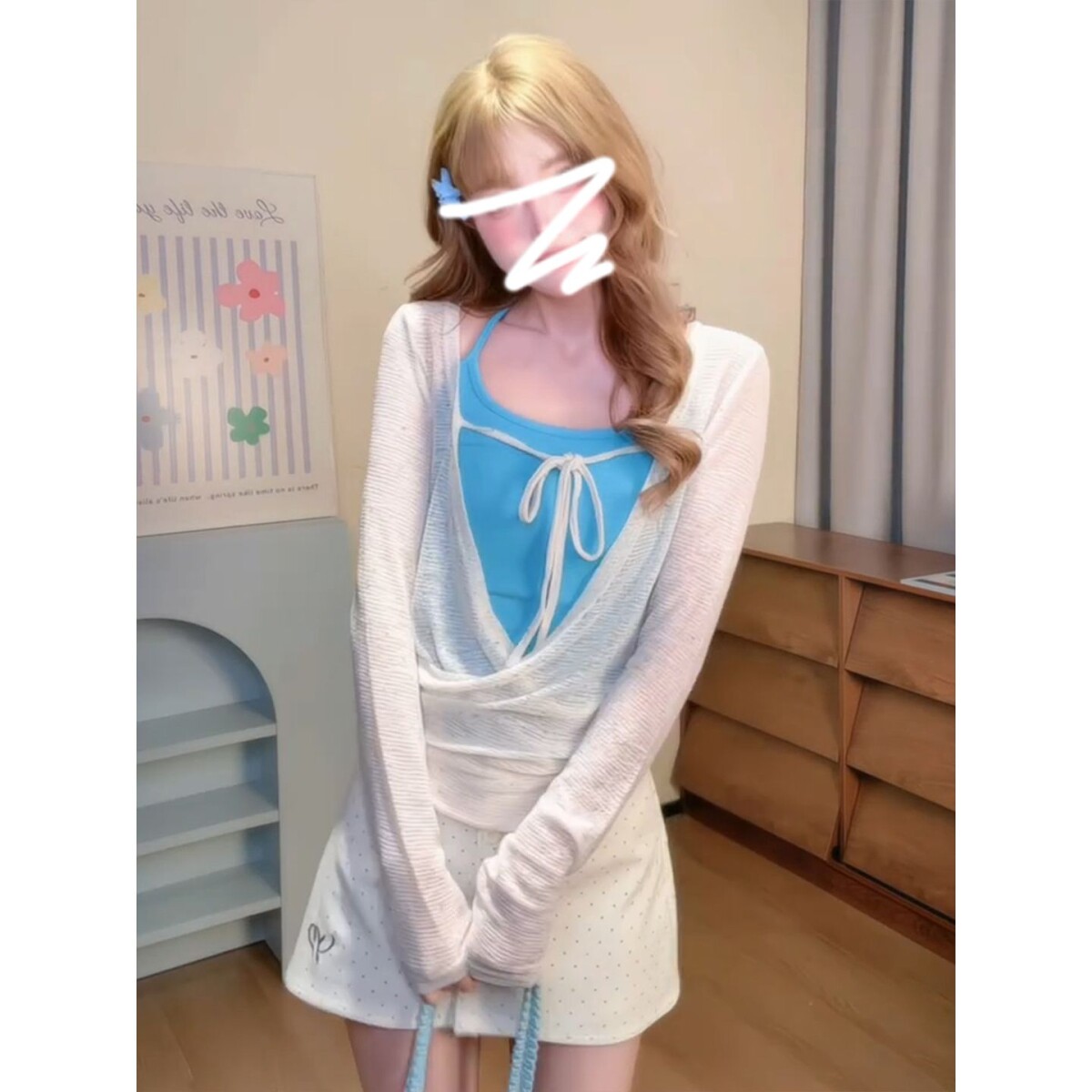 韩系氛围松弛感两件式套