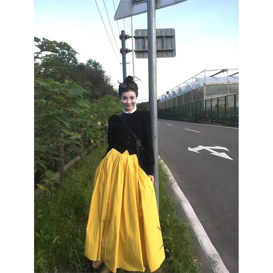设计感套装小众假两件长