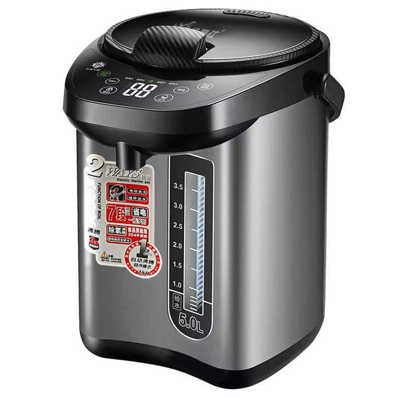 维奥仕304 不锈钢5L6L恒温电热水瓶自动保温烧水壶家用电热水瓶
