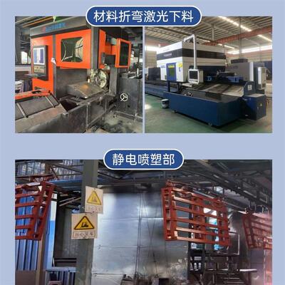 堆高机托盘堆垛架重型布料堆高架冷藏库专用移动货架折叠式可