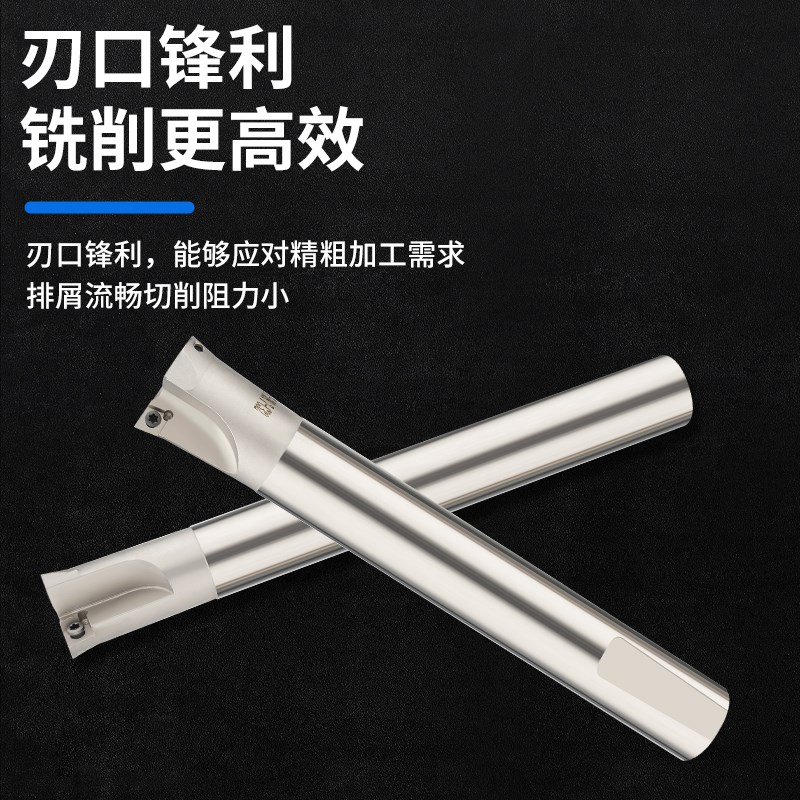 固定式粗镗刀杆SB/ST双刃粗搪刀加工中心直柄扩孔刀杆11.7-49.7