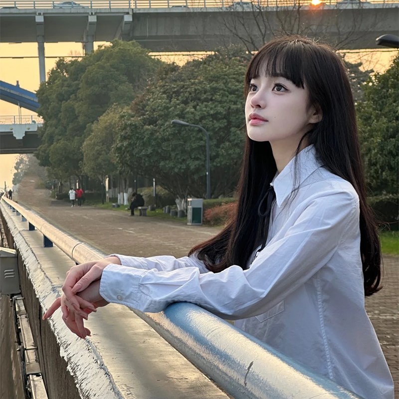 haerin同款黑长直假发女长发日常自然仿真发齐刘海长直发全头套式
