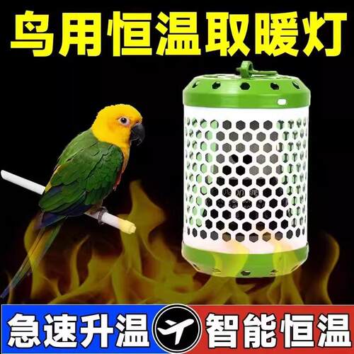 鸟用保温灯保暖灯鹦鹉取暖灯爬虫动物陶瓷灯泡防烫灯罩加热无光