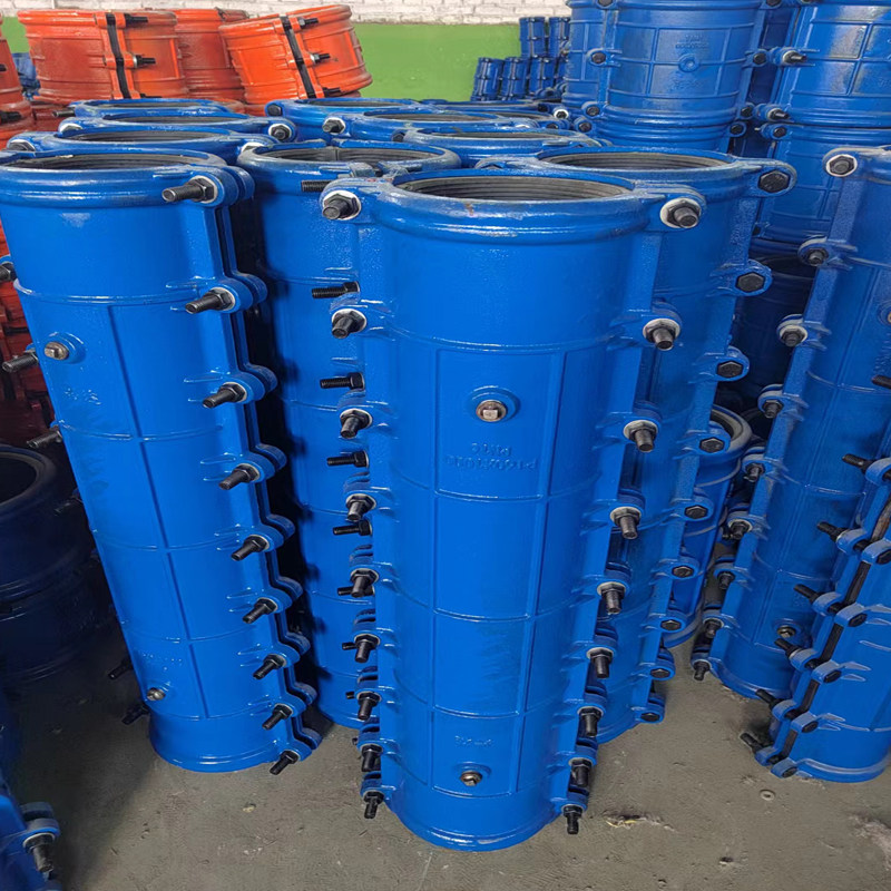 管道抢修节哈夫节抢修器水管堵漏器球磨铸铁加长抱箍快速补漏接头