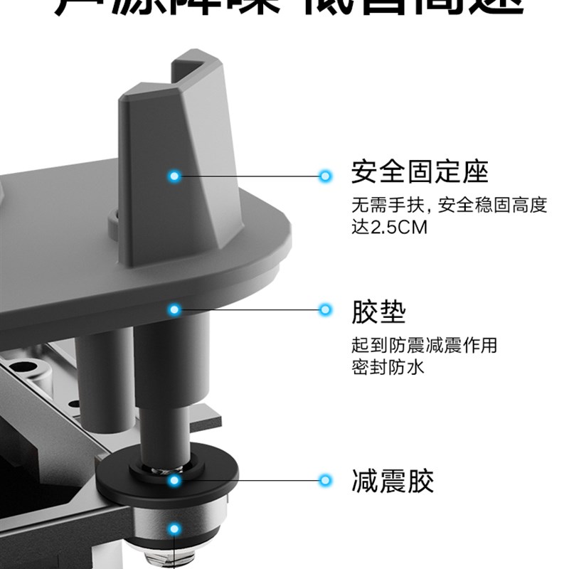 瑟诺SJ72EC商用沙冰机奶茶店多功能碎冰冰沙机带罩静音破壁料理机