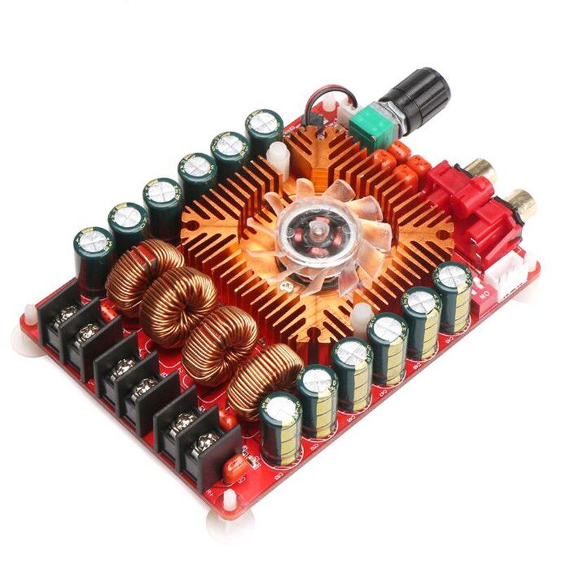TDA7498E 数字功放板 2X160W立体声BTL220W单声道 大功率数字功放