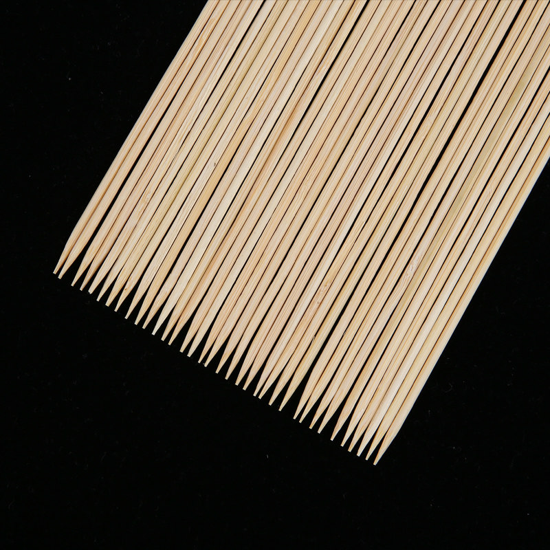 烧烤一次性竹签整箱2.0mm*30cm串串香小肉串炸烤肉鸭肠竹签子细签