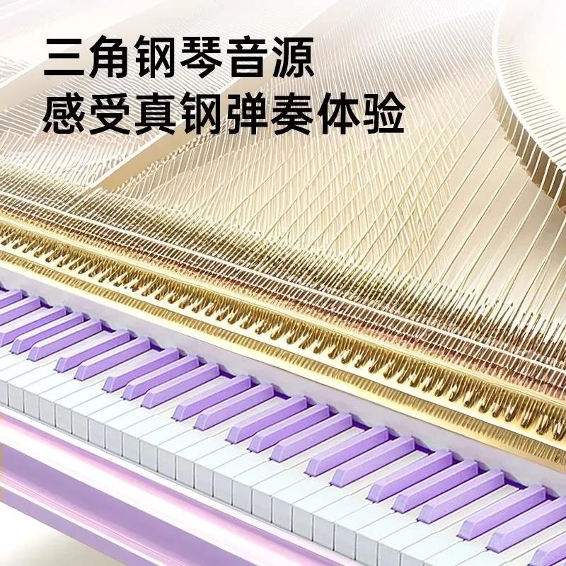 可折叠88键电子琴成年儿童幼师初学入门力度键专业电子钢琴61键