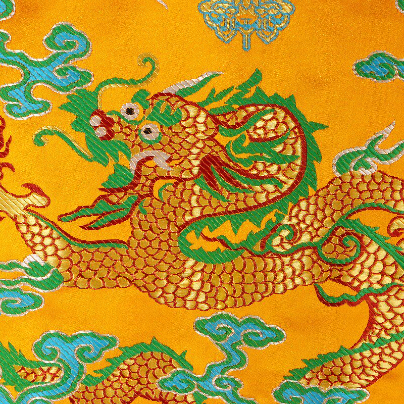 高档精品龙纹哈达藏族蒙古族饰品围巾绸缎吉祥礼仪结婚五色批量发
