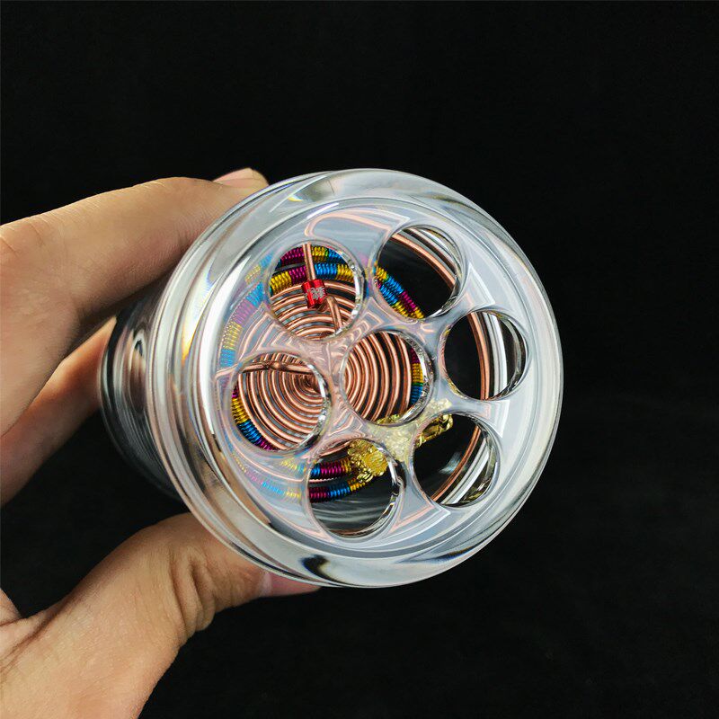 仿尖鼻子螽斯叫罐60精品高端高级水晶55有机玻璃鸣虫七孔罐子