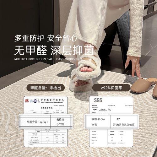 入户门地垫高级轻奢门垫家用大门口脚垫防滑可裁剪简约进门地毯
