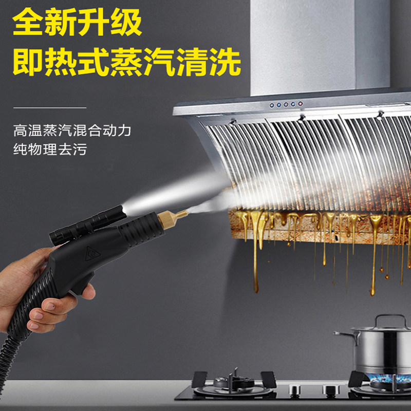 高温高压蒸汽清洗机家电空调地暖消毒水枪家用智能调压一体清洁机