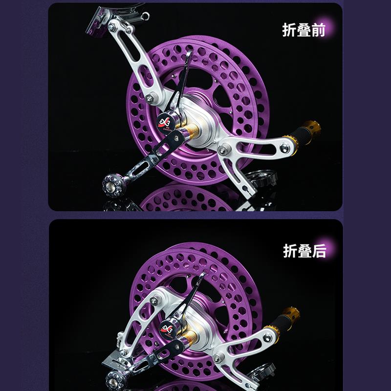 风筝轮筝友变速风筝轮折叠加强版大型专用高档专业豪华放大风筝