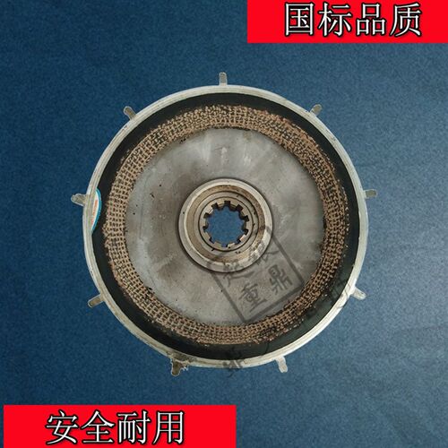 YEZ112L-4 4.5KW锥形转子电机刹车风叶制动轮 搅拌机刹车盘刹车片