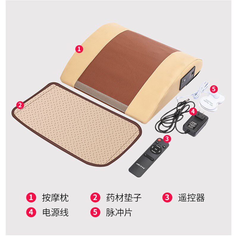 腰部按摩器腰间盘腰椎曲度护腰带垫牵引器腰疼腰痛家用牵引热