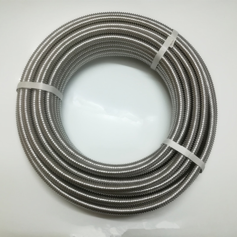 304不锈钢波纹管加厚4分家用热水器上下水金属软管冷热水高温30米