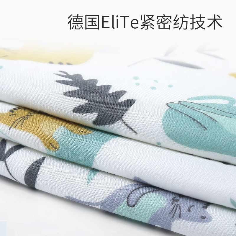 婴儿纱布睡袋春秋薄款春夏季幼儿童四季通用宝宝新生儿夏天防踢被