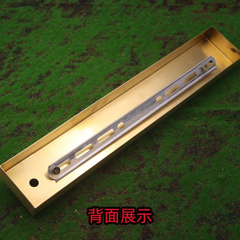纯铜吊灯长方形底座灯具多孔2孔3孔吸顶盘黄铜餐吊灯安装底座配件