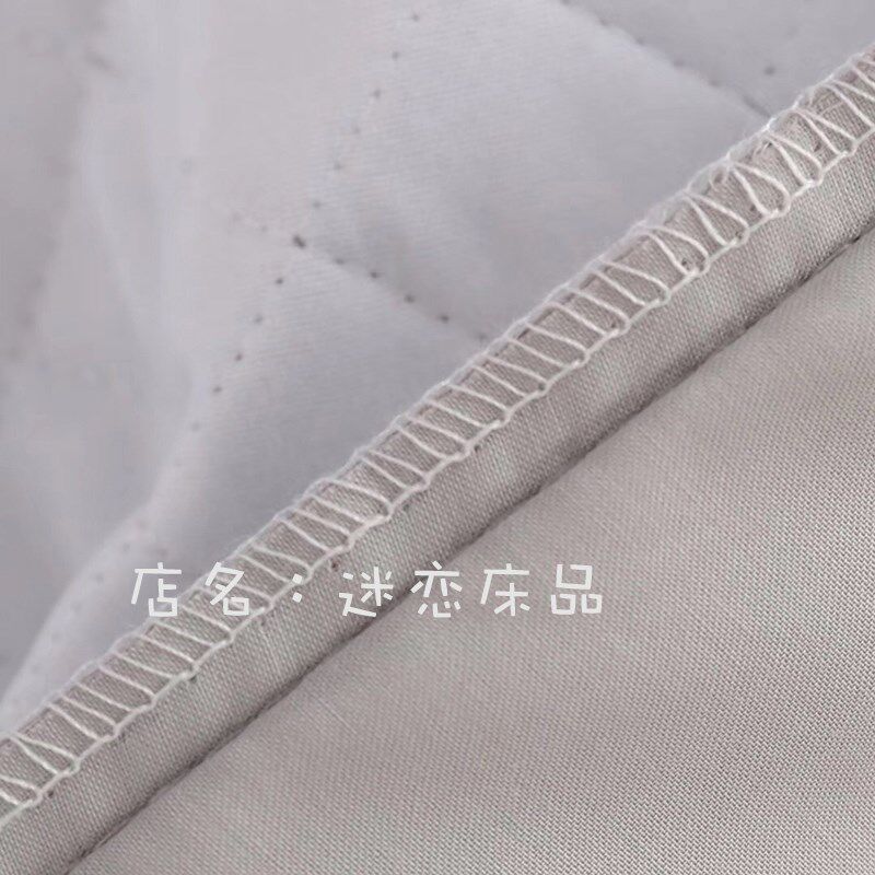 60支长绒棉表面 席梦思保护套 薄垫 约1.6/1.8KG 全松紧带设计