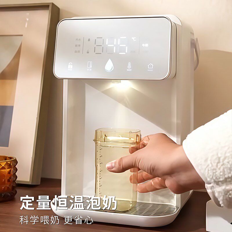110V伏美规即热饮水机便携式免安装智能全自动家用台式茶吧机台湾