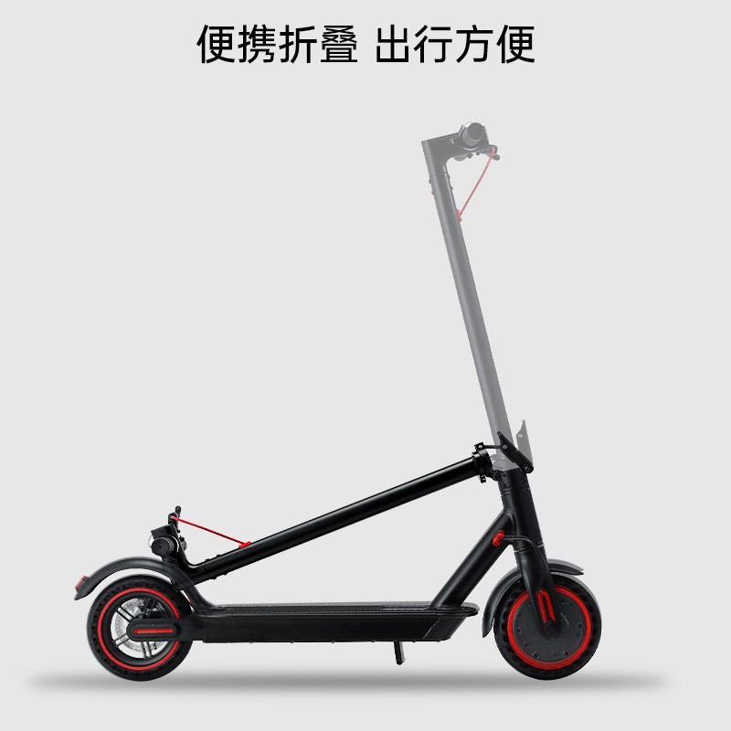 电动滑板车坐骑折叠电动车女小型两轮代步车迷你便携踏板车减震