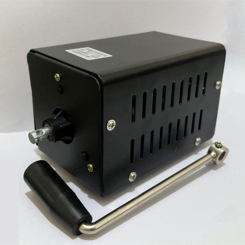 小型家用应急手摇发电大功率户外便携带储电发电机12V停电充电DIY
