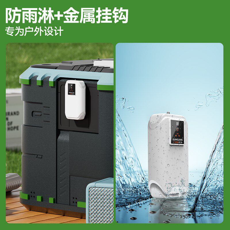 增氧泵户外钓鱼专用氧气泵打氧机小型充电两用USB防水野钓便携式