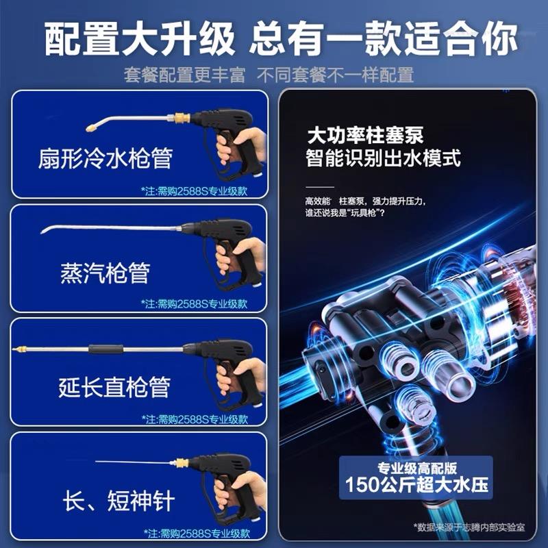 志腾家电清洗设备多功能一体机地暖管道射弹脉冲高温蒸汽清洁机