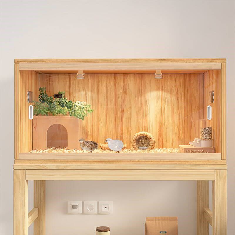 芦丁鸡饲养箱仓鼠箱子养殖专用宠物笼子蜥蜴刺猬爬宠保温箱子